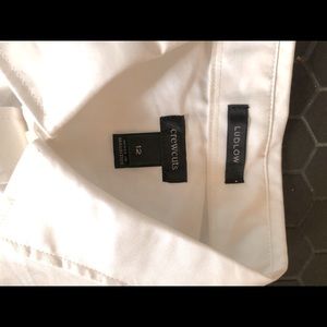 Crew Cuts ludlow dress white shirt
